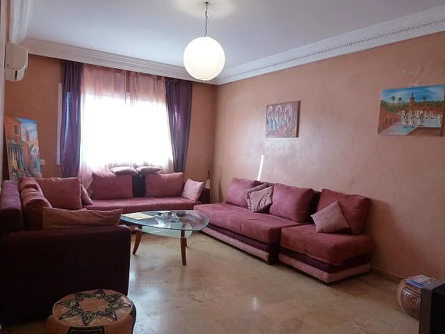 Loue Appartement MeublÃ© 2 Ch | Salon | 1 SDB | 66 m2 | 5.500 Dh/mois