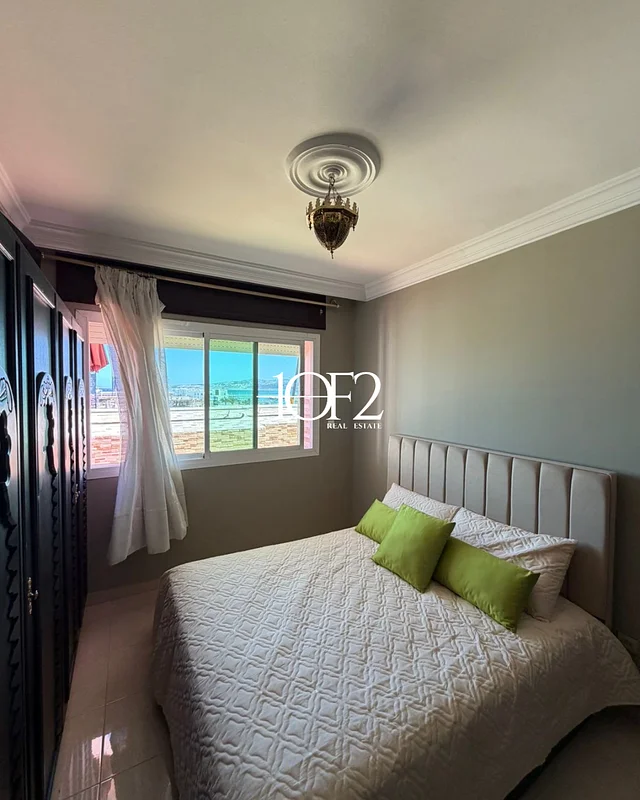 Appartement meublé à louer – Vue mer – Corniche de Tanger