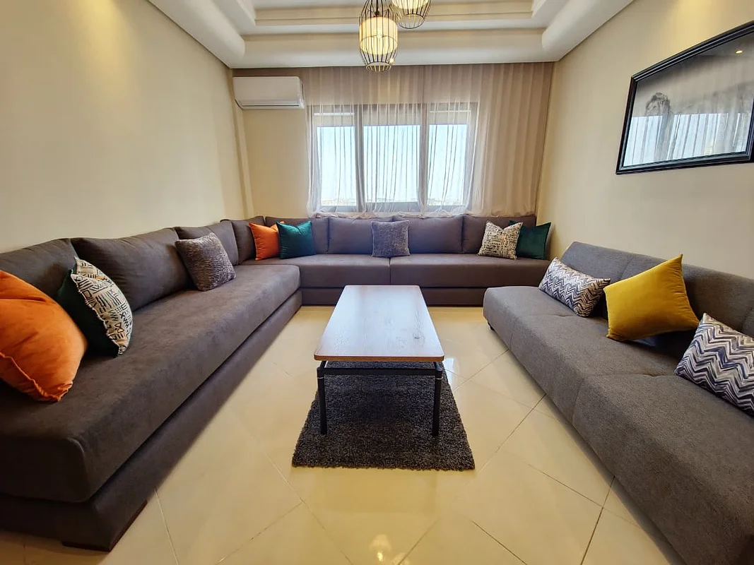 Appartement meublé 1 chambre à Agadir   À 1 minute du Souk, confort, lumière et emplacement stratégique