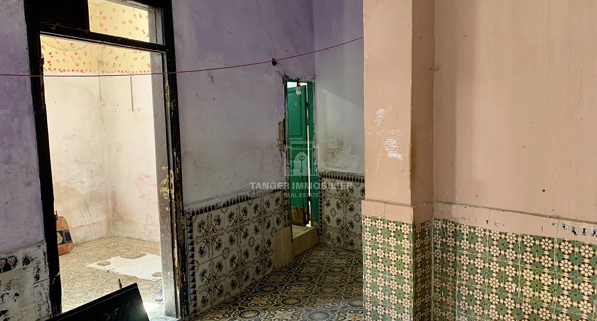 Maison authentique à rénover dans la medina (Tanger)