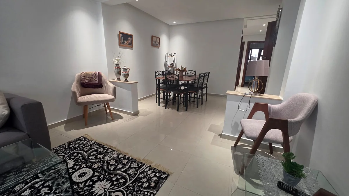 Gemeubeld appartement te huur in Agdal