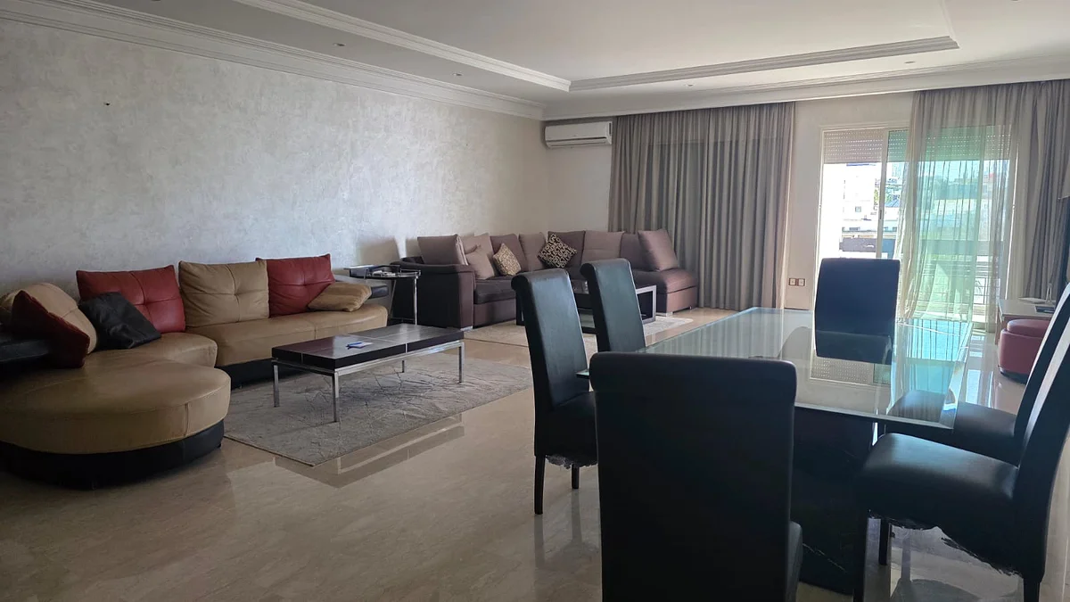 Gemeubeld appartement te huur in Agdal