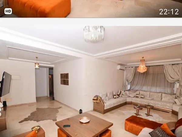 Appartement Luxueux à vendre meublé Meknés/Hamria de 126 m²