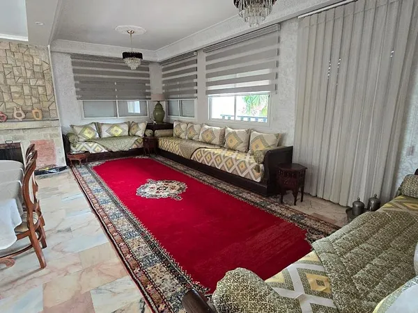 location ferme avec belle villa oued cherrat bouznika