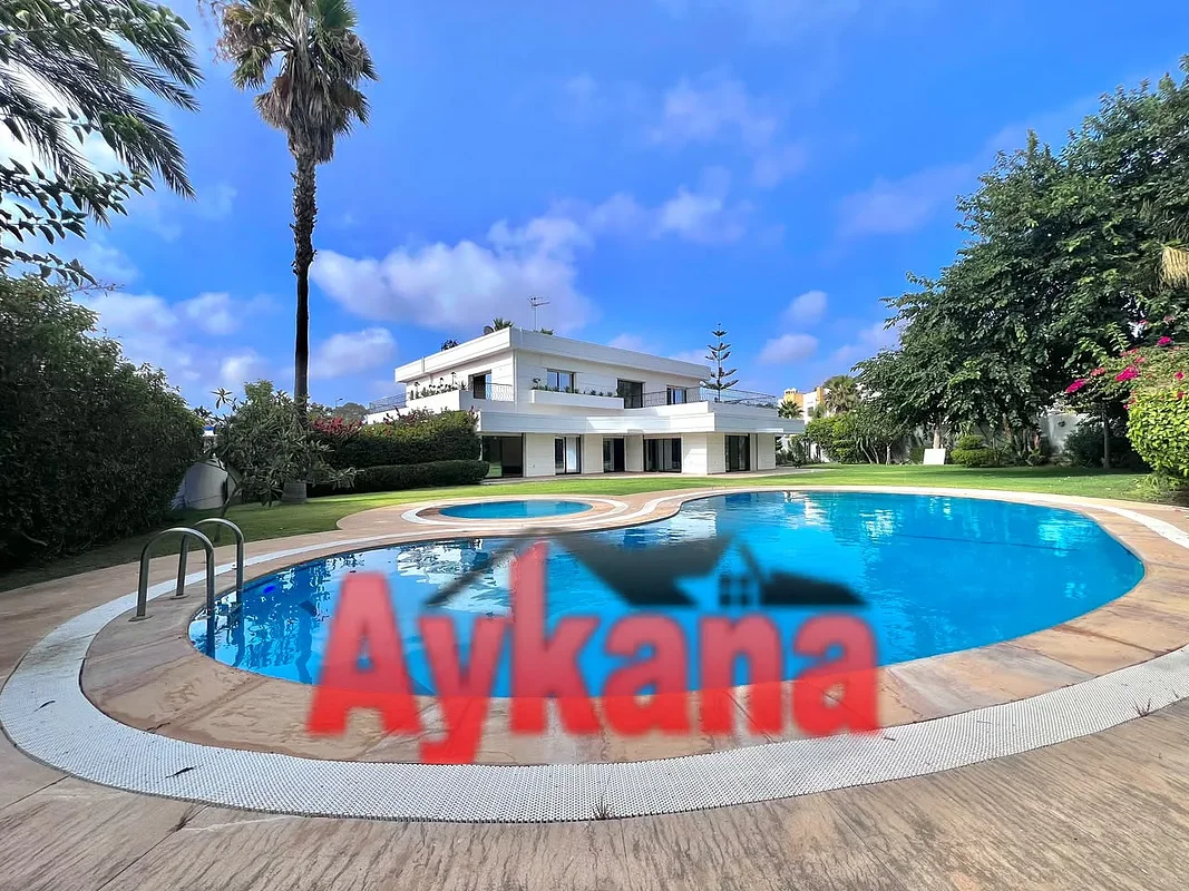 VENTE Villa EN EXCLUSIVITÉ À RABAT SOUISSI REF 4382