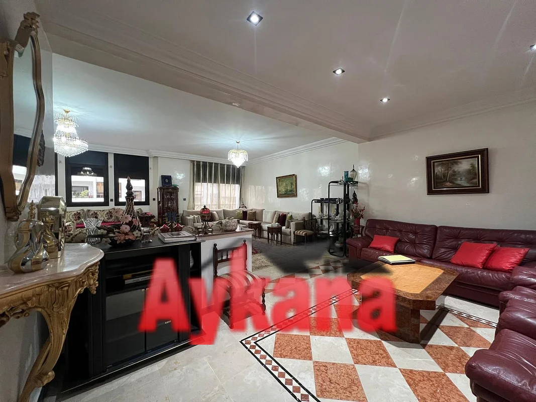 VENTE APPARTEMENT EN EXCLUSIVITÉ À RABAT HAY RIAD REF 4247