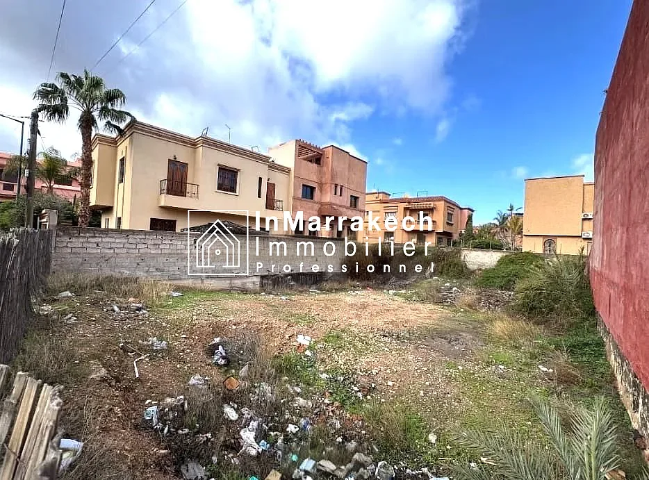 à Vendre Beau Terrain Villa  Proche Allal El Fassi