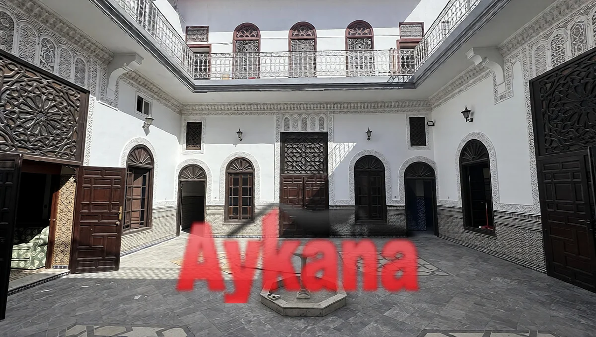 Exclusieve Verkoop Historische Riad Centrum Rabat REF 4116