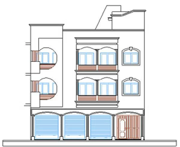 Maison R+2 à vendre à El manzeh Rabat.