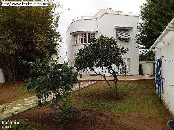 Te Huur: Ruime Villa met Tuin in Hassan Rabat