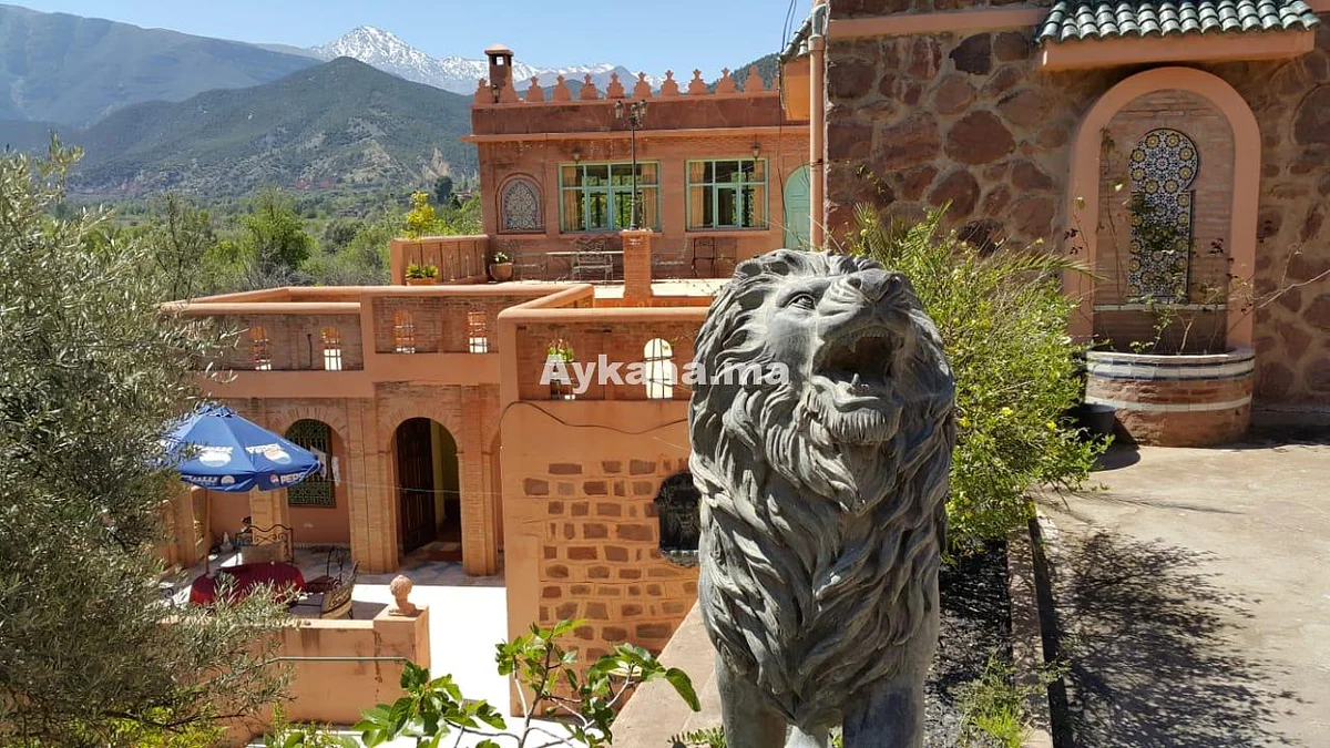 Vente Villa Marrakech Ourika REF 1320