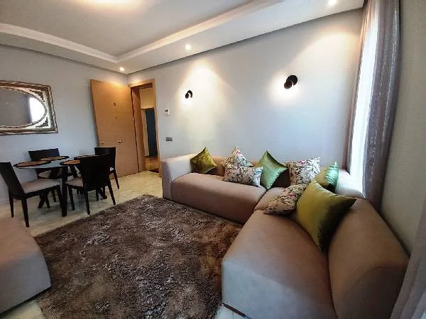 Gemeubeld appartement te huur in Prestigia Hay Riad, Rabat.