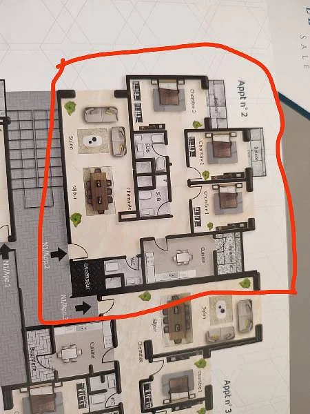 Luxueus Appartement te Huur in Sala Al Jadida