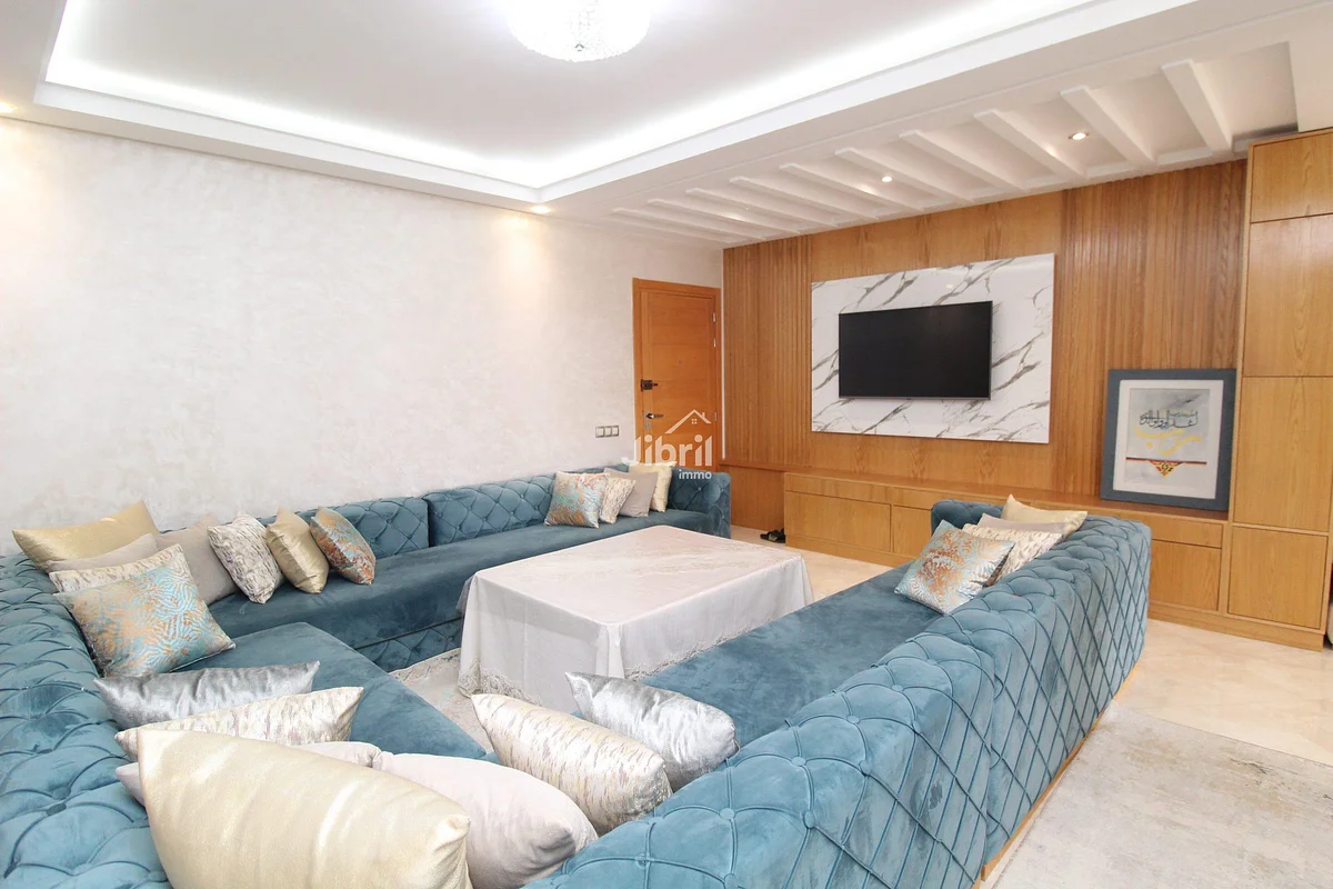 Ruim en licht appartement met balkon in Agadir