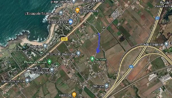 Perceel te koop in Sekhirate.