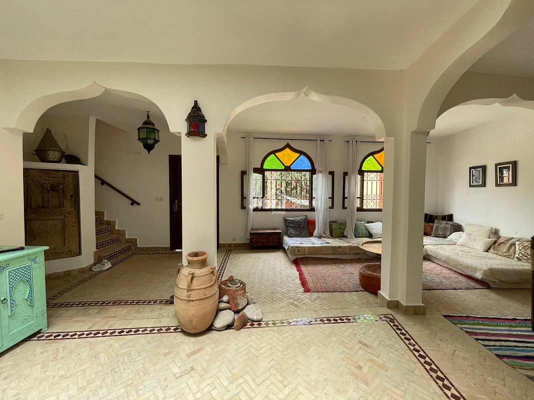 Riad avec vue mer à Aourir – Bien non titré perché sur les hauteurs du village