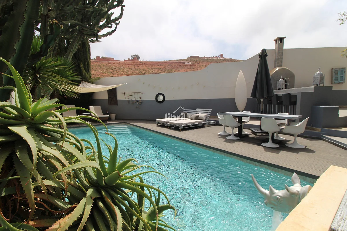 Charmante villa in Mirleft - Panoramisch uitzicht en comfort