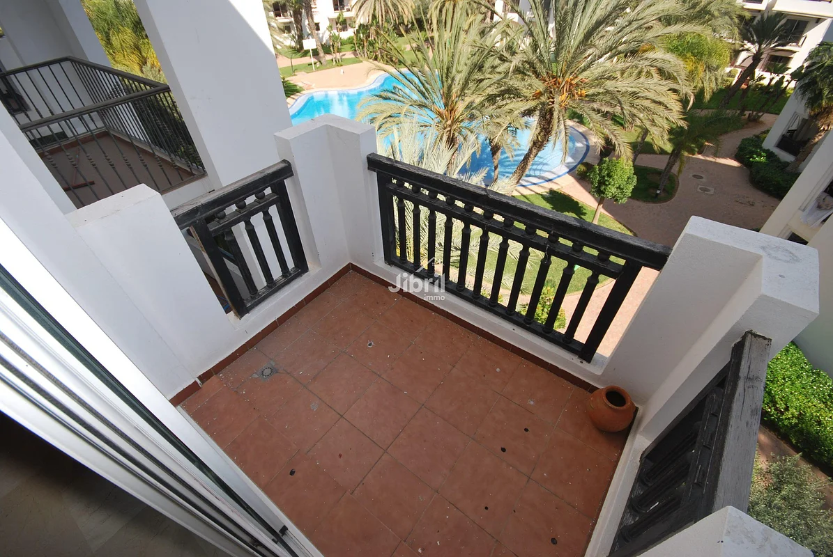 Prachtig appartement met zwembadzicht in Marina Agadir