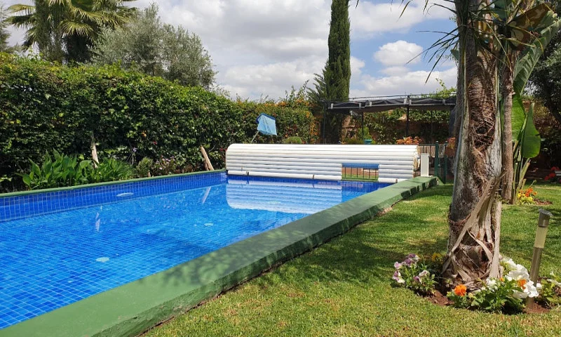 Contemporary Villa with Pool and Atlas View