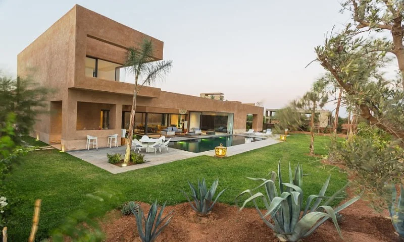 Luxe villa met zwembad en tuin in Marrakech