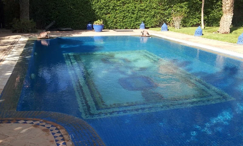 فيلا مفروشة مع حديقة ومسبح في مراكش