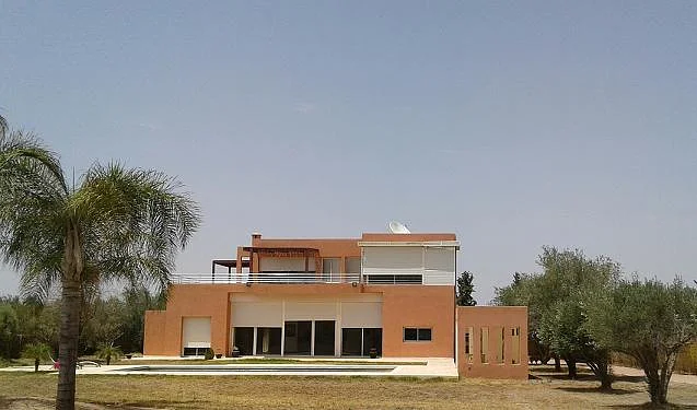 Moderne villa met tuin en zwembad in Marrakech