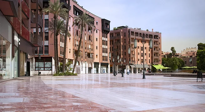 محل تجاري في بلازا غيليز مع تراس