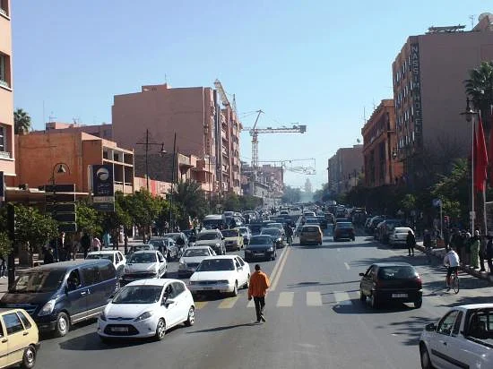 Kantoorruimte in Gueliz met Stadszicht