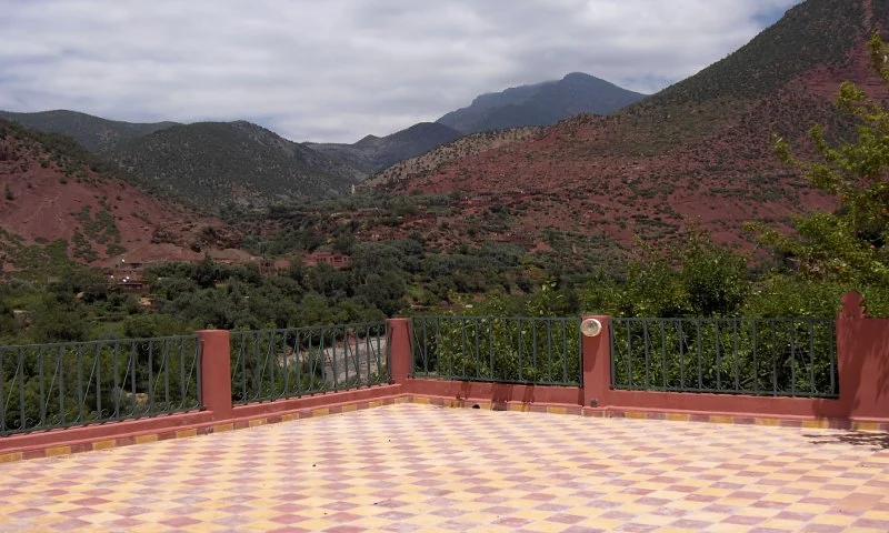 منزل ريفي مع حديقة وتراس في مراكش