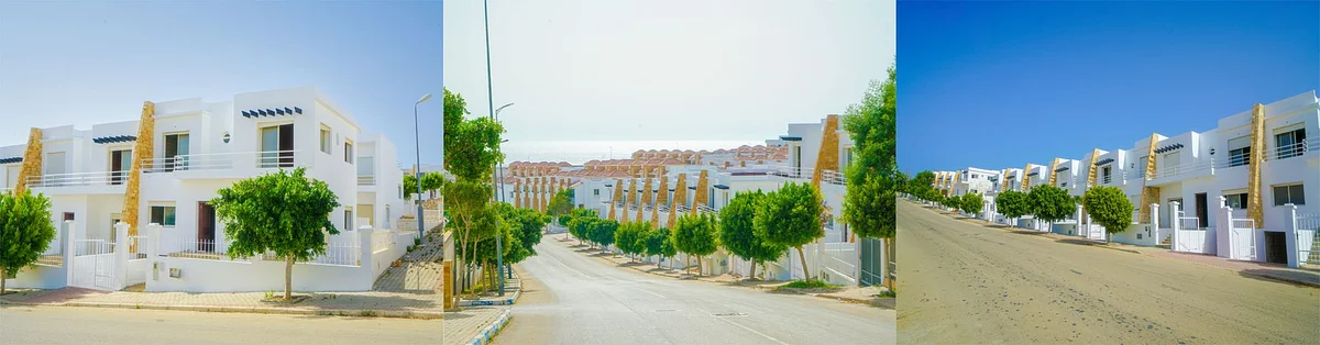 HALFAFGEWERKTE VILLAS IN AL ANBAR