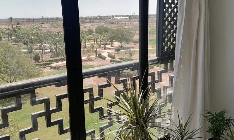 Appartement semi meuble 2Ch| Salon | Jardin | 80m2 | 8.500-Dh/mois