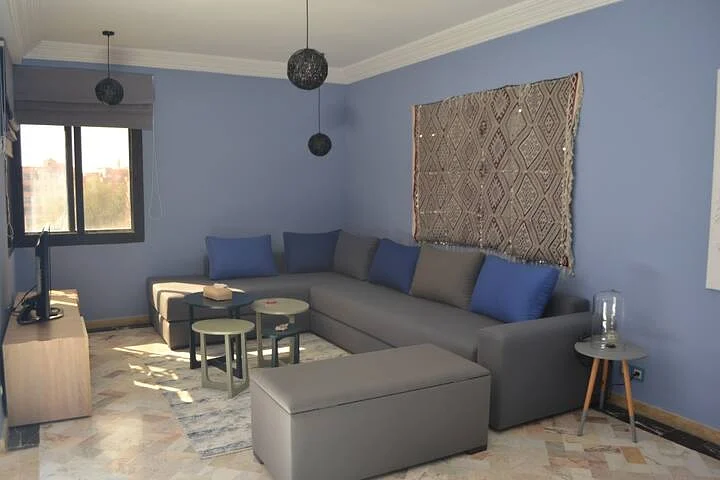 Appartement meuble 3Ch | Salon  | 165m2 | 15.000-Dh/mois