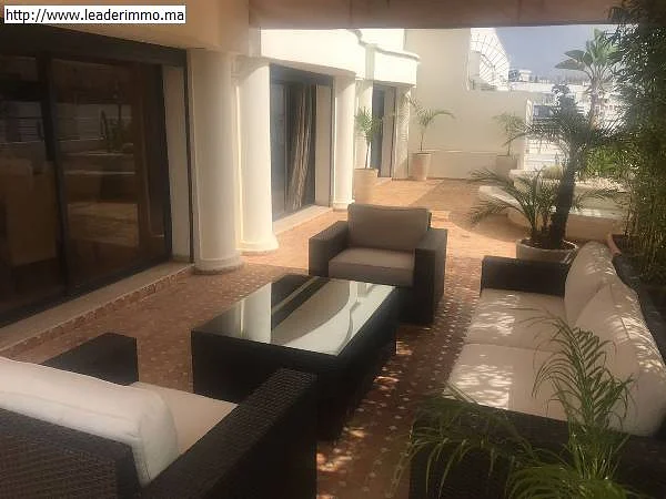 Geheel gemeubileerd appartement in Agdal Rabat