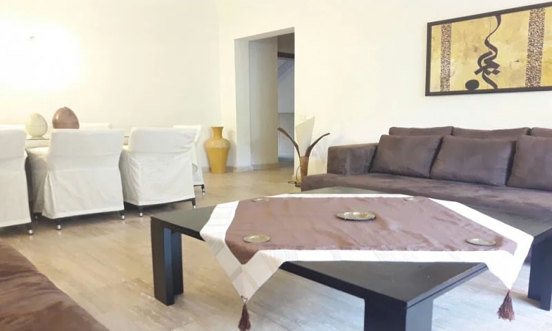 Gerenoveerd Appartement met Tuin in Marrakech | Domio.ma