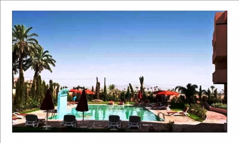 شقة مفروشة مع حديقة وموقف سيارات في مراكش | Domio.ma