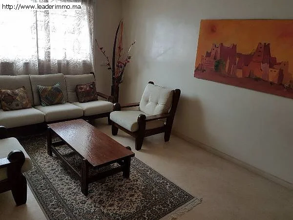 Gemeubeld appartement te huur in Rabat Agdal