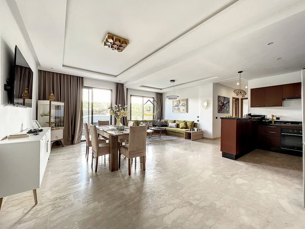 Spacious Modern Apartment with Balcony in Agadir | Domio.ma