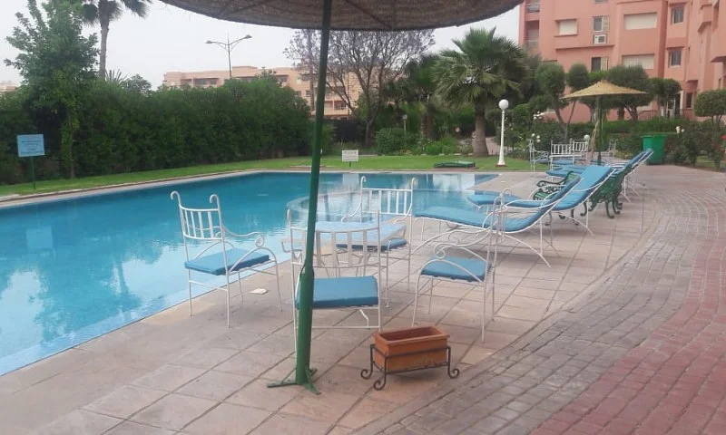 Gemeubeld Appartement met Balkon en Zwembad | Domio.ma