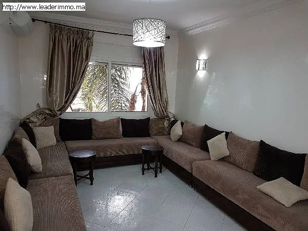 Appartement te huur in Rabat Agdal, gemeubileerd