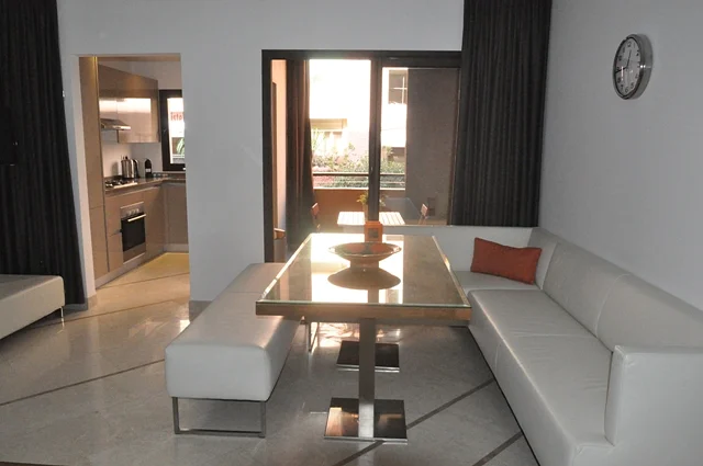 Appartement de luxe meublÃ© | 2ch | 1.5SDB | terrasse | 12.000-Dh/mois