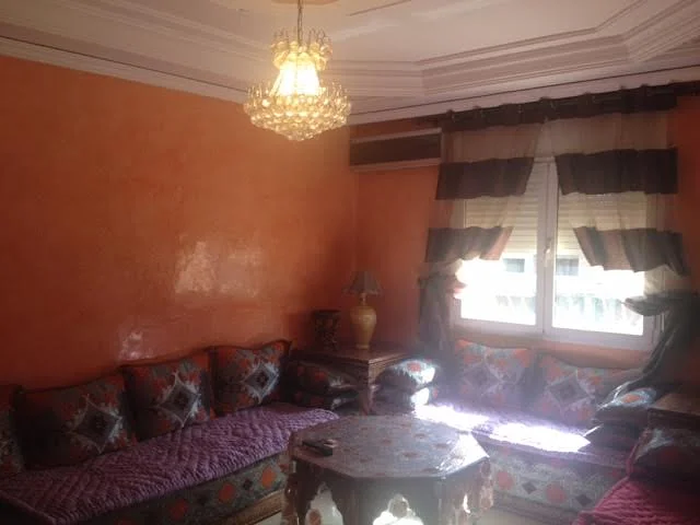 Te Huur: Gemeubileerd Appartement met Balkon | Domio.ma