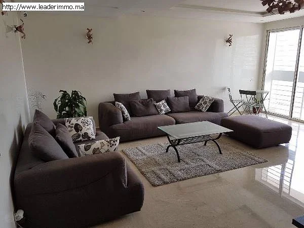 Rabat hay riad (Projet Prestigia) appartement meublé 145 m²