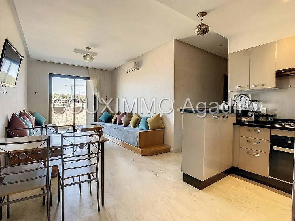 Mooi appartement met 2 terrassen en zwembad | Domio.ma