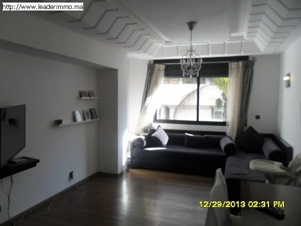 Meubel appartement te huur in Rabat Agdal | Domio.ma