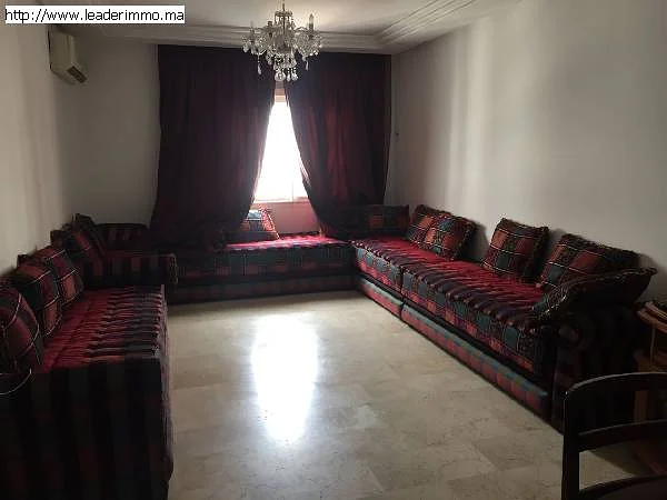 Gemeubeld Appartement te Huur in Rabat Agdal