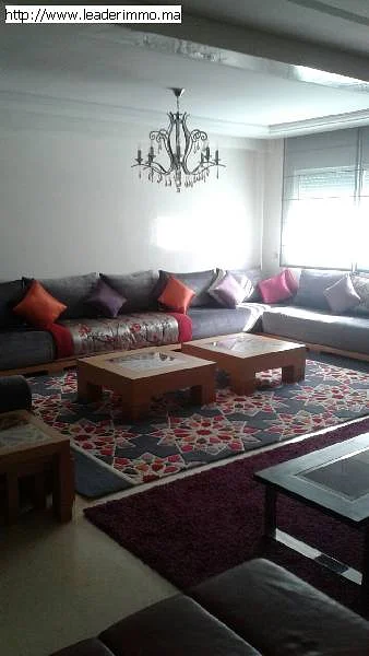 Rabat Hay Riad Appartement meublé à louer