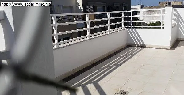 Appartement te huur in Rabat Hassan met terras | Domio.ma