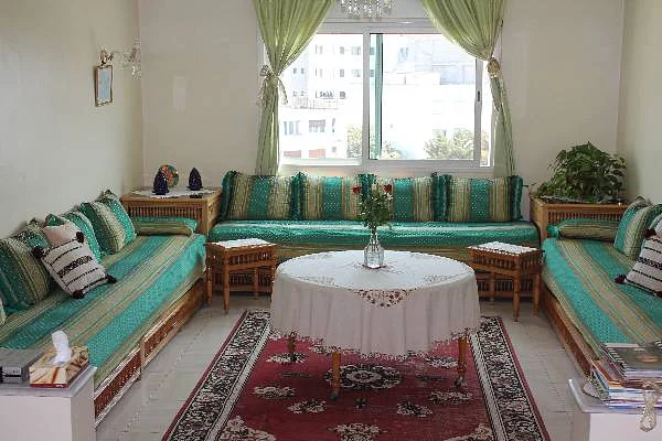 Rabat Hassan, Gemeubeld Appartement te Huur
