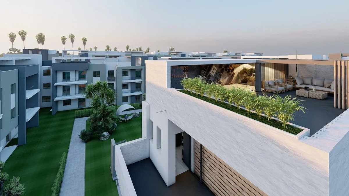 Appartement in gesloten residentie aan het strand van Saidia