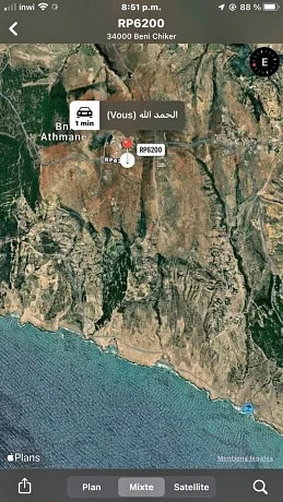 Te huur, appartement met uitzicht op zee in Nador